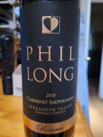 2018 Phil Long Cabernet Sauvignon